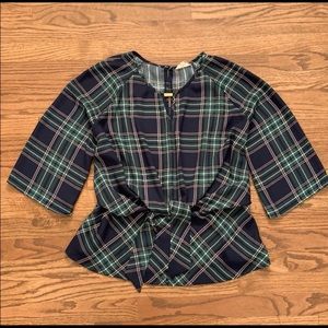 Krazy Kat Peplum Blouse